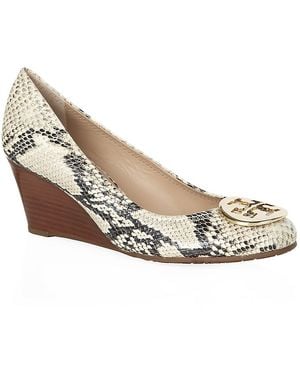 Tory Burch Sally Snake Print Wedge - Multicolour