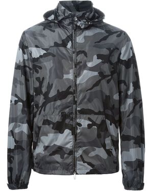 Valentino Camouflage Jacket - Grey
