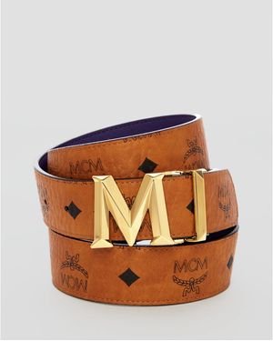 MCM Belt - New M Auto Reversible - Brown
