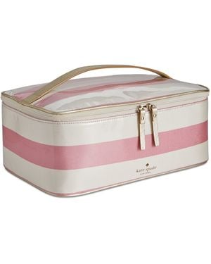 Kate Spade Java Place Large Marit Cosmetics Case - Pink
