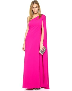 JILL Jill Stuart One Shoulder Gown - Pink