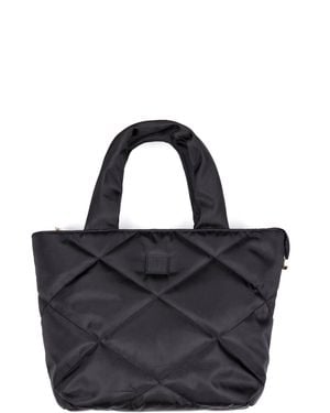 4giveness Borsa Big Trapunta Nylon - Nero