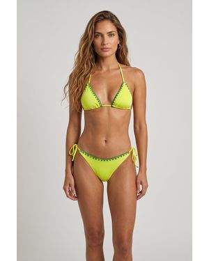 4giveness Crochet Triangle Bikini - Multicolor
