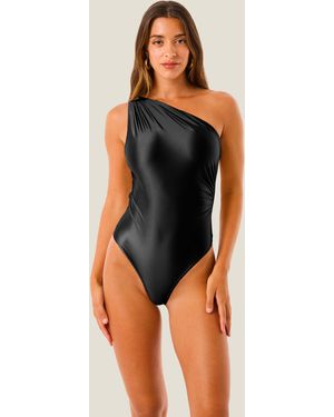 4giveness Body Drappeggiato Lurex Gloss - Blue