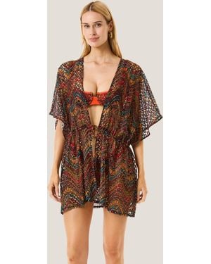 4giveness Abito Corto Kenia - Brown