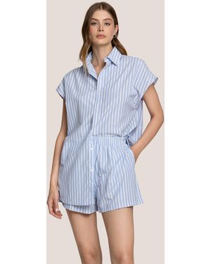 4giveness Short Vertical Lines - Blue