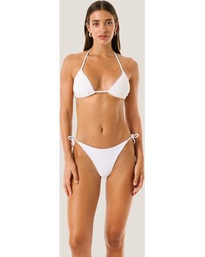 4giveness Bikini Triangolo Macrame' - Multicolor