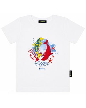 4giveness Jersey T-Shirt Boy - White
