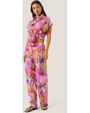 4giveness Pantalone Butterfly - Pink