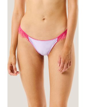 4giveness Sensual Color Lingerie Thong - Pink