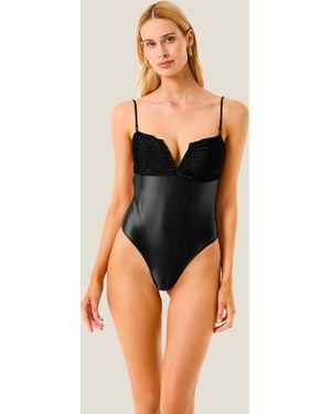 4giveness Costume Intero Glossy Touch Resort - Multicolor