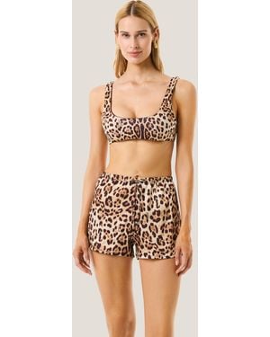 4giveness Short Leopard Basic - Multicolor