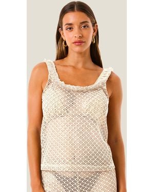 4giveness Canotta Natural Mesh - Neutro