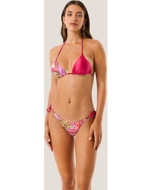 4giveness Bikini Triangolo Butterfly - Red