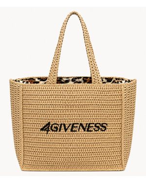 4giveness Bag Big Cartapaglia African Sunset - Natural