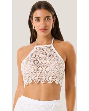 4giveness Top Macrame' - Multicolor