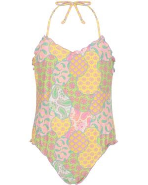 4giveness Costume Intero Sbambolato - White