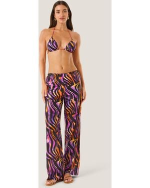 4giveness Pantalone Hypnotic Zebra - Red