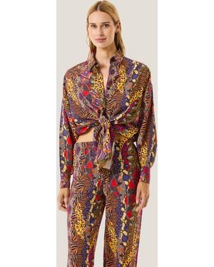 4giveness Camicia Over Congo - Red