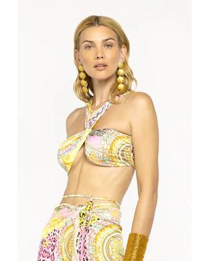 4giveness Top Incrocio Pretty - Multicolore