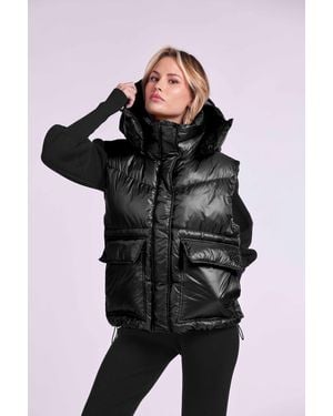 4giveness Smanicato Bomber Logo "4Gvs" - Nero