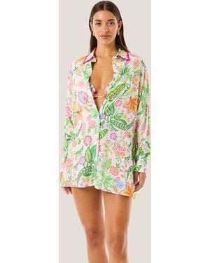 4giveness Camicia Flowers Colors - Multicolor