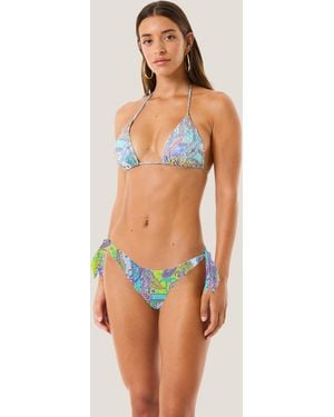 4giveness Bikini Triangolo E Slip M. Cachemire Pastel - Multicolor