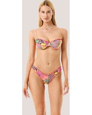 4giveness Bikini Balconcino Pop Foulard - Pink