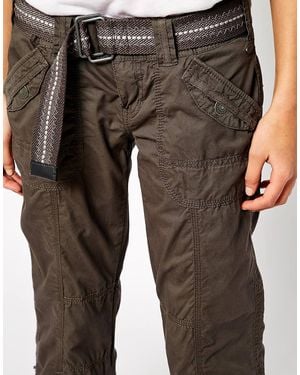 Esprit Cargo Pants - Natural