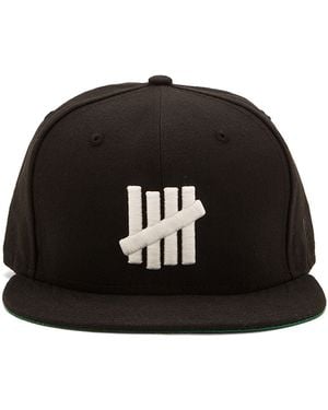 Undefeated 5 Strike Glow New Era Hat - Black
