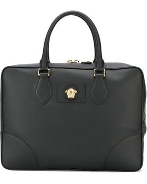 Versace Medusa Laptop Bag - Black