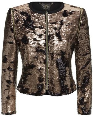Ted Baker Blubele Sequin Jacket - Metallic