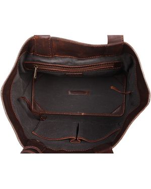 Frye skull tote shop