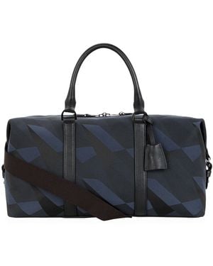 Mulberry Camo Canvas Clipper Bag - Blue