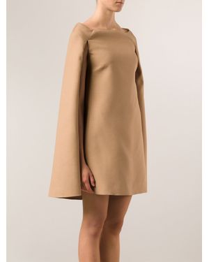 Valentino Cape Dress - Natural