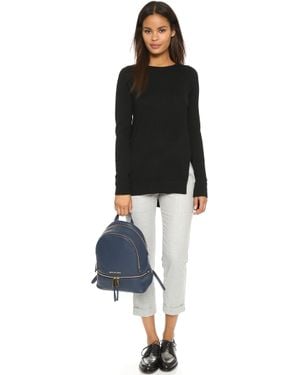 MICHAEL Michael Kors Rhea Backpack - Navy - Blue