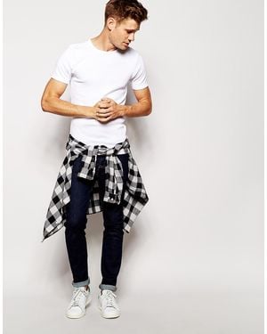 Esprit Ribbed T-shirt - White