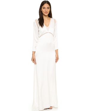 INTROPIA Vex Maxi Dress - White
