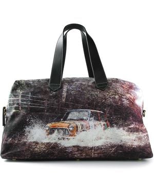Paul Smith Mini Cooper Print Holdall - Black