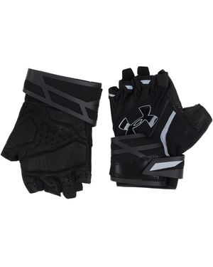 Under Armour Men's Ua Flux Half-finger Training Gloves - Black