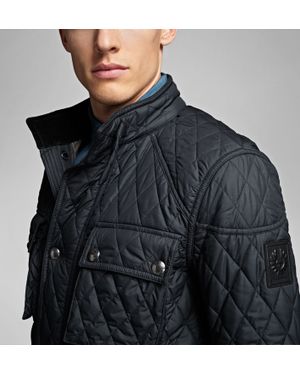 Belstaff Roadmaster Quilted Jacket - Blue