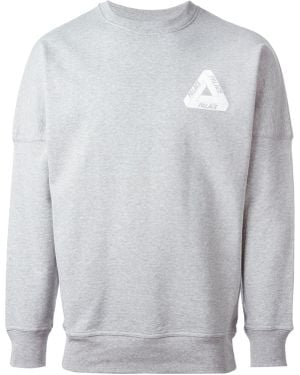 Palace 'olympic' Sweatshirt - Gray