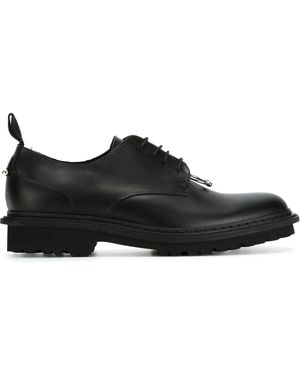 Neil Barrett 'pierced Punk' Derby Shoes - Black