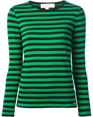 MICHAEL Michael Kors Striped T-Shirt - Green