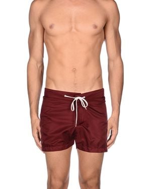 American Apparel Swimming Trunk - Red