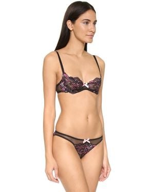 L'Agent by Agent Provocateur Adlina Demi Bra - Black