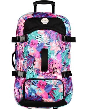 Roxy Wheeled Luggage - Pink