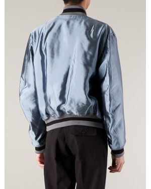Haider Ackermann Reversible Bomber Jacket - Blue