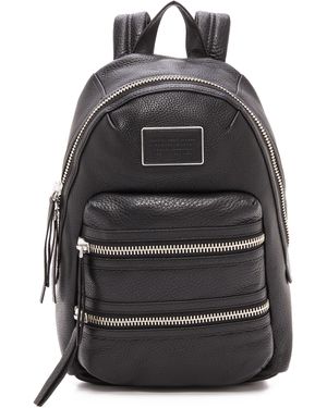Marc By Marc Jacobs Domo Biker Backpack - Cement - Black