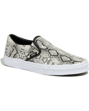 Madewell Vans® Classic Slip-ons In Snake Print - Multicolour